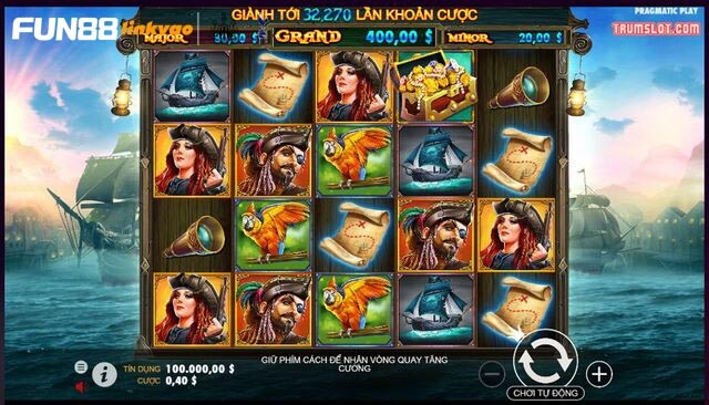 Một số thông tin cơ bản về trò chơi nữ hoàng hải tặc Fun88