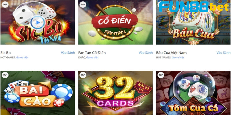 Tham gia cá cược trên sảnh 3D casino Fun88